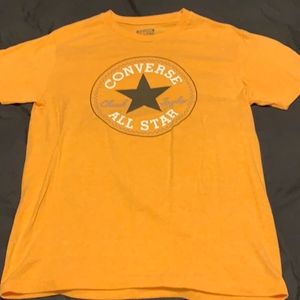 orange converse shirt